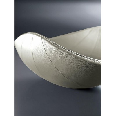 BUGATTI NINNANANNA Table Centerpiece - 100% MILK Leather Upholstery